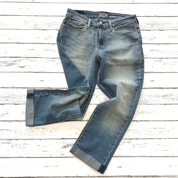 levi strauss signature capris